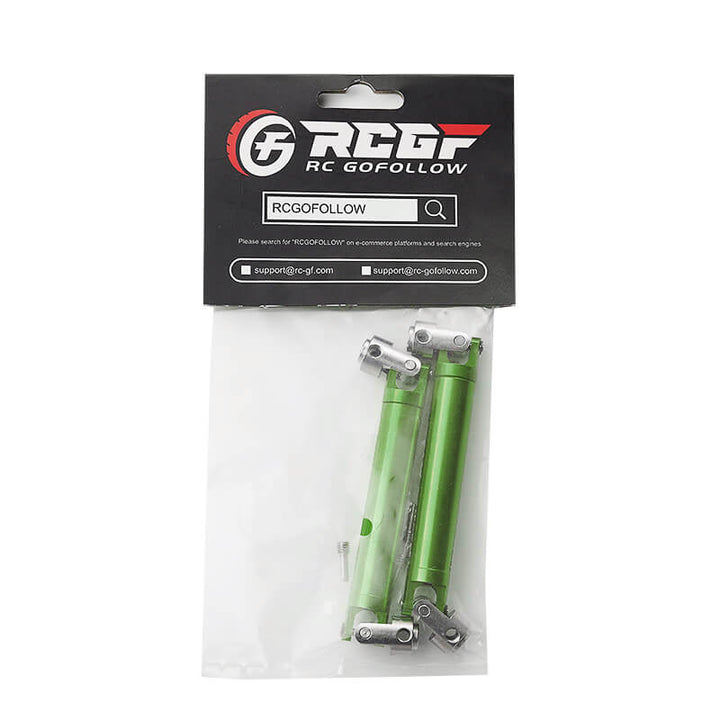 RCGOFOLLOW RCGF 1/10 RedCat Gen8 Steel CVD Drive Shaft Upgrades,Green
