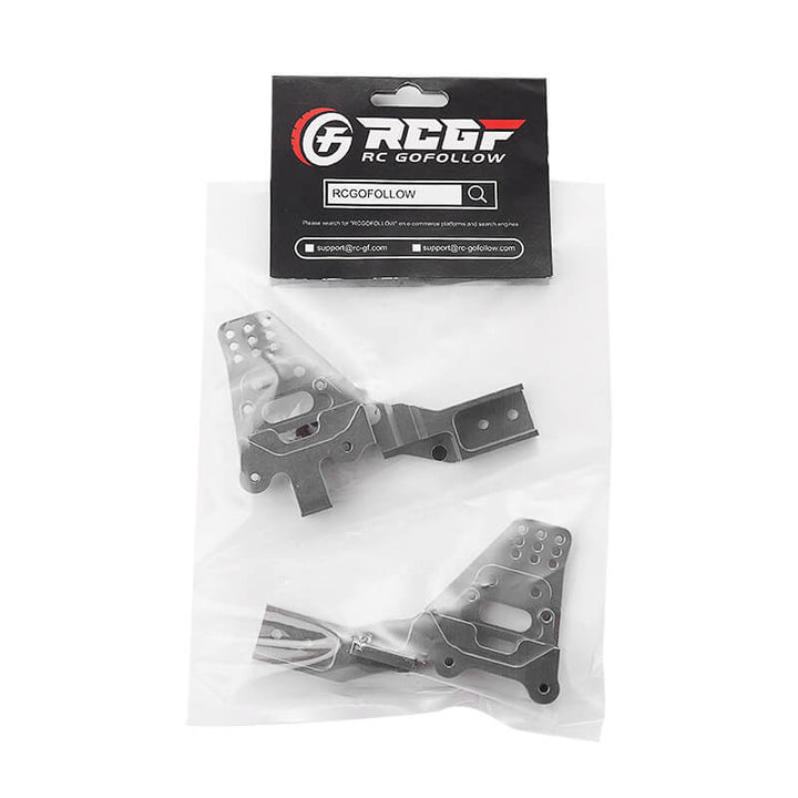 RCGOFOLLOW 1/10 RedCat Gen8 Alloy Front Shock Tower Upgrades,Silver