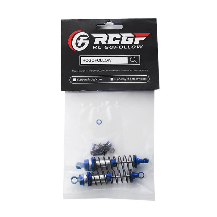 RCGOFOLLOW RCGF Losi 1/16 Mini-B 1/18 Mini-T Rear Oil Filled Shock Absorber Upgrades,Navy Blue