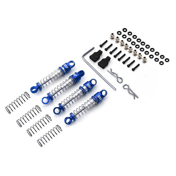 RCGOFOLLOW RCGF 1/24 Axial SCX24 Threaded Shock Absorber Damper AXI31612 Upgrades,Blue