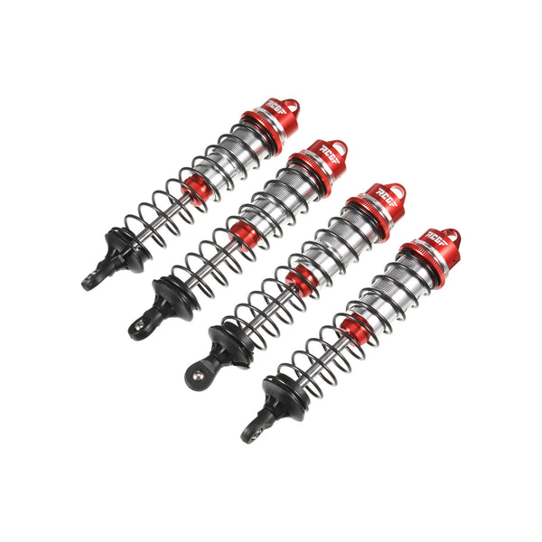 1/10 Traxxas Maxx Metal Oil Filled Shocks 8961 Upgrade Parts Red