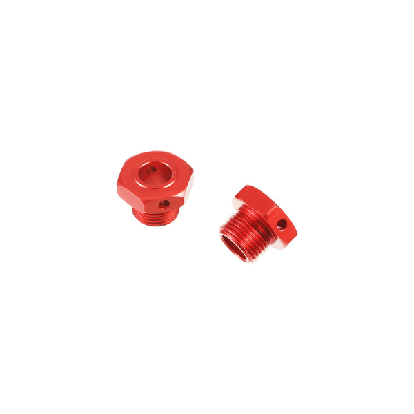 1/7 1/8 Arrma 6s Notorious Kraton Outcast Typhon Wheel Hex 17mm Upgrades Red