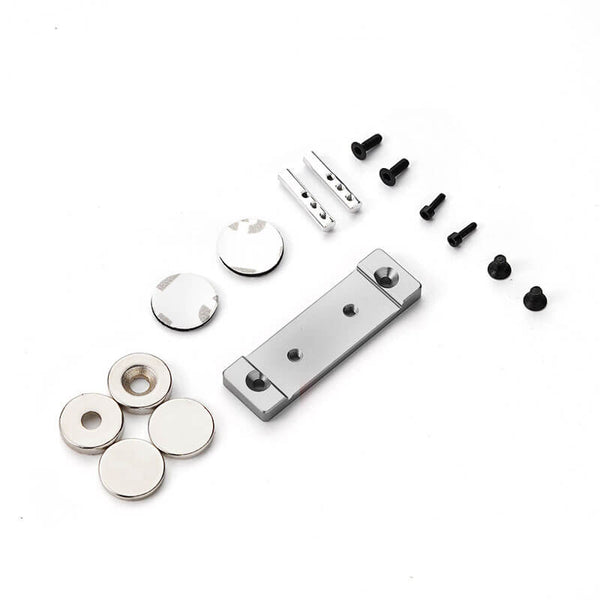 1/24 AXIAL SCX24 Aluminum Alloy Magnetic Body Mount Upgrades Silver