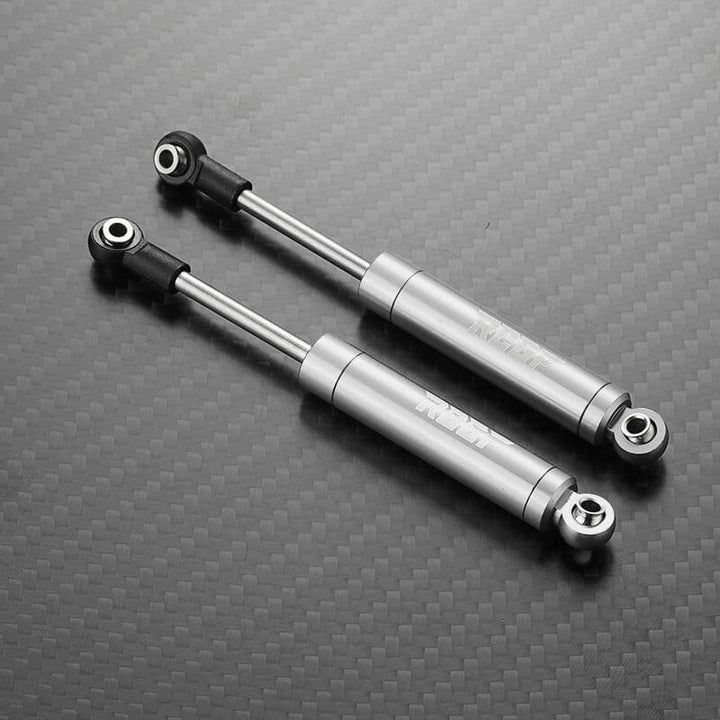 RCGOFOLLOW 1/10 Traxxas Trx4 Scale Shock Absorber Damper Oil Filled Upgrades,Silver