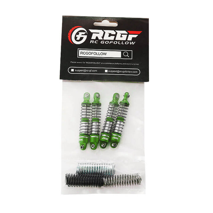 4 Pezzi Ammortizzatore Ammortizzatore Olio In Metallo Per TRX4M - Foto 9