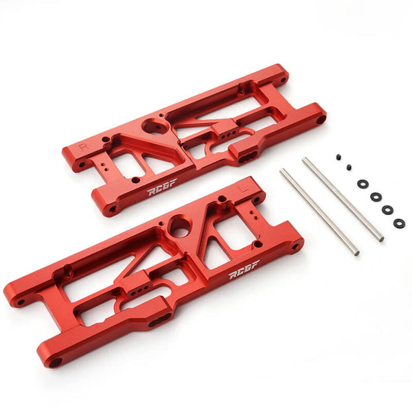 RCGOFOLLOW RCGF 1/5 Arrma kraton outcast 8S Alloy Rear Lower Suspension A-arm Upgrades,Red