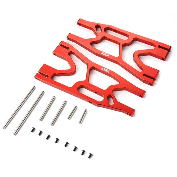 1/5 1/6 Traxxas X-Maxx Front Rear Lower Suspension Arm Upgrades Red