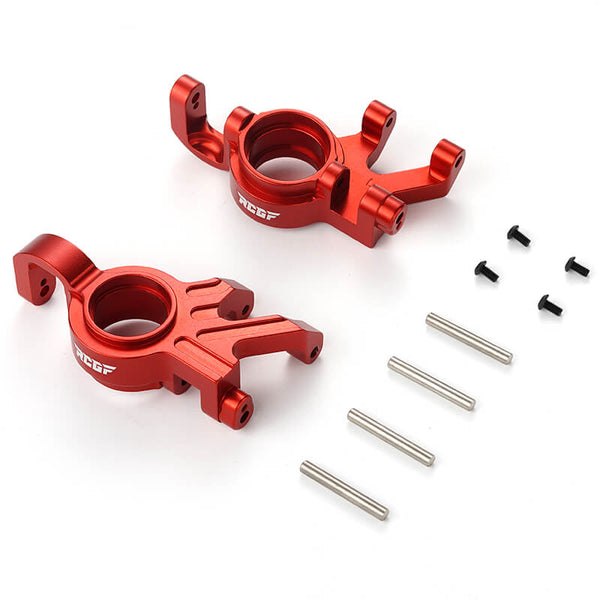 1/5 1/6 Traxxas X-MAXX Front Axle Carriers Steering Blocks Upgrade Red