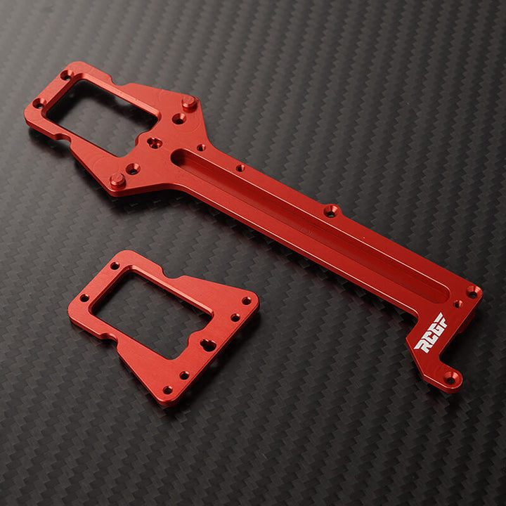 RCGOFOLLOW RCGF 1/18 Traxxas Latrax Aluminum Upper Chassis Upgrades,Red