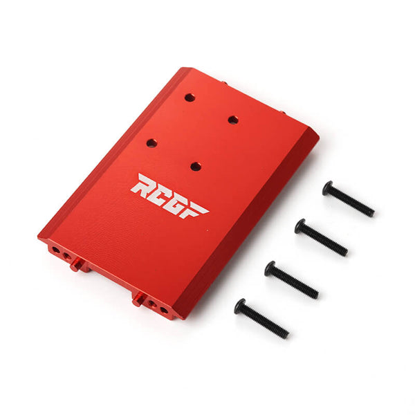1/10 RedCat Gen7 Skid Plate/Center Gearbox Mount Plate Upgrades Red