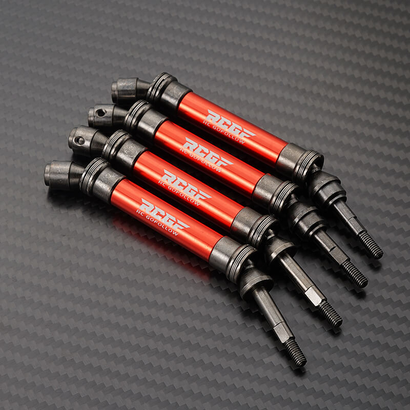 1/10 Traxxas Slash 4x4 Ultimate Center CVD Driveshaft – Red – Fits Rustler 4x4 VXL