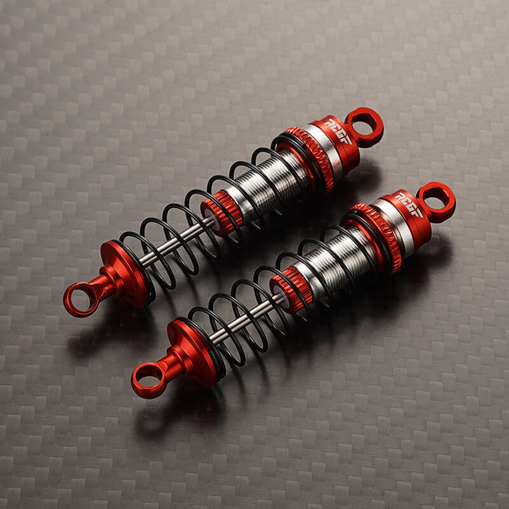 RCGOFOLLOW RCGF 1/18 Traxxas LaTrax 65mm Oil-filled Shock Absorber Upgrades,Red