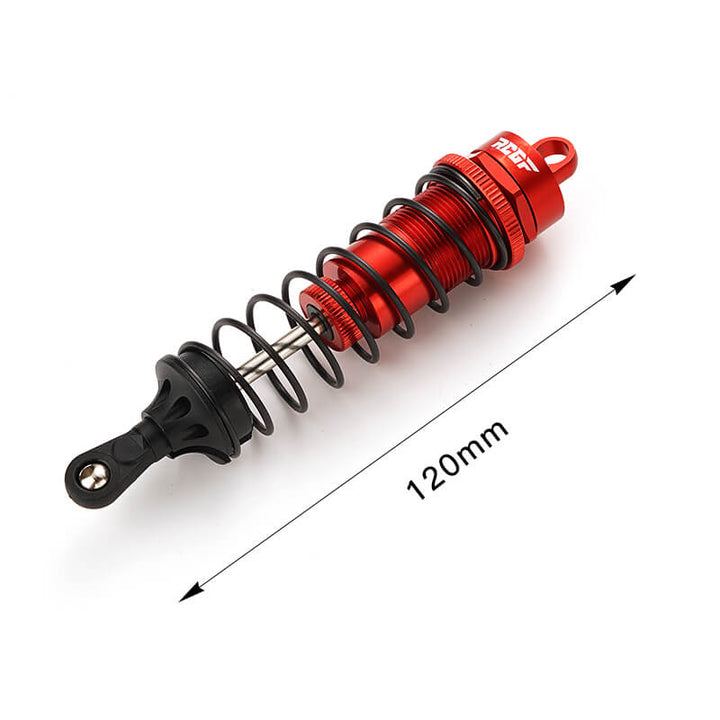 RCGOFOLLOW 1/10 Arrma Kraton Outcast 4S 120mm Front Rear Shocks Upgrades,Red