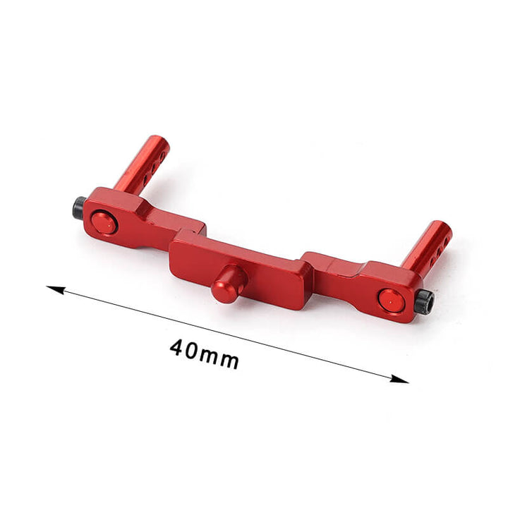 RCGOFOLLOW RCGF 1/24 Axial SCX24 Jeep Wrangler Front Body Post Set AXI00002 Upgrades,Red