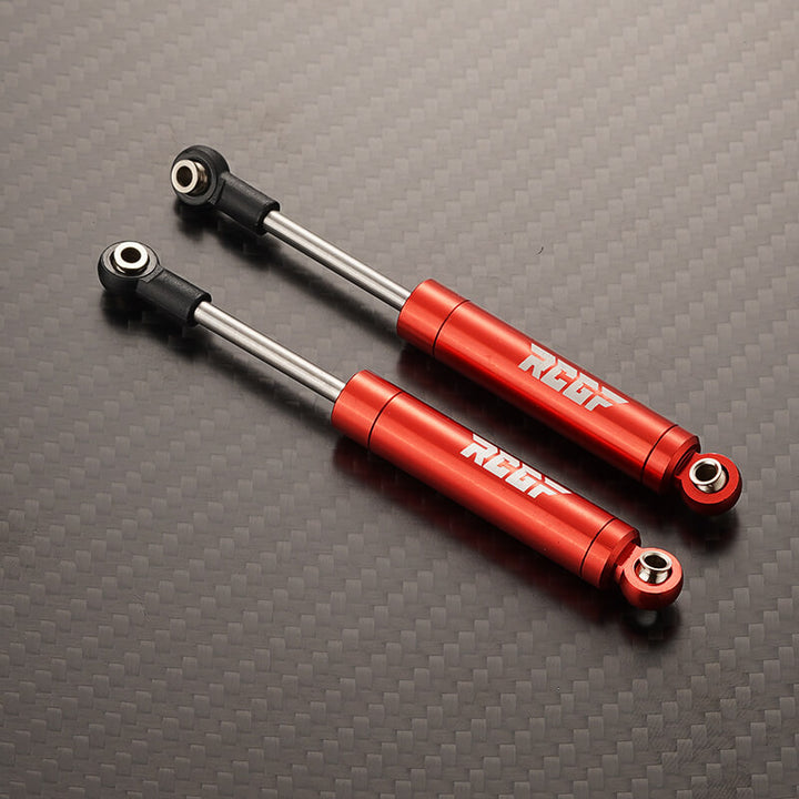 RCGOFOLLOW 1/10 Traxxas Trx4 Scale Shock Absorber Damper Oil Filled Upgrades,Red