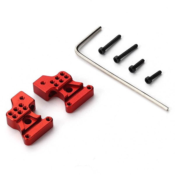 RCGOFOLLOW RCGF 1/24 Axial SCX24 Rear Shock Tower Upgrades,Red