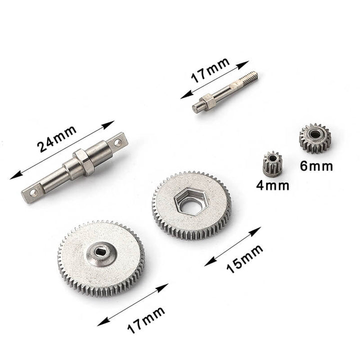 RCGOFOLLOW™ SCX24 differential gear motor gear Axial SCX2436 RC Upgrade