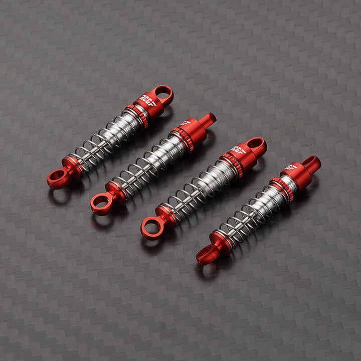 RCGOFOLLOW RCGF 1/24 Axial SCX24 Threaded Shock Absorber Damper AXI31612 Upgrades,Red