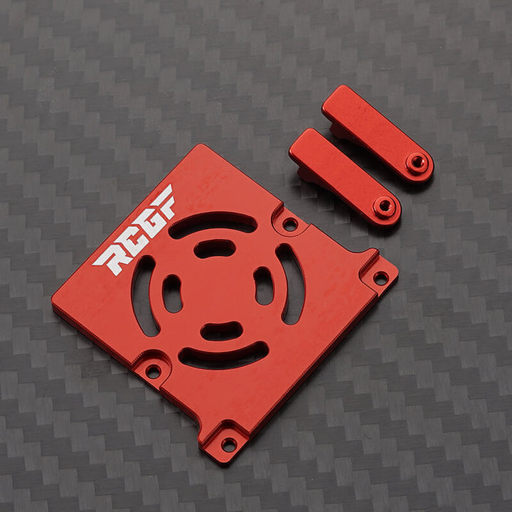 RCGOFOLLOW RCGF 1/24 AXIAL SCX24 Aluminum Alloy Receiver Tray Upgrades,Red