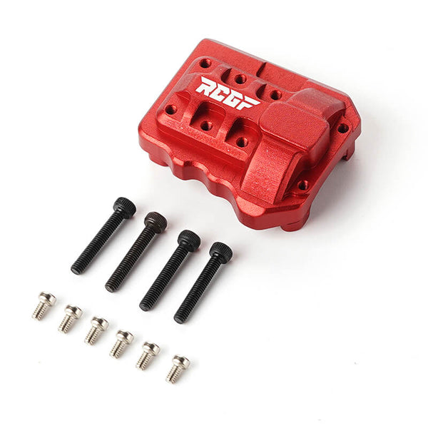 1/10  Traxxas TRX4 Front/Rear Differential Cover Upgrades Red