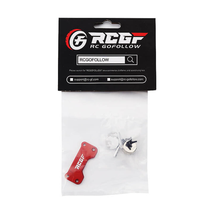 RCGOFOLLOW RCGF 1/24 Axial SCX24 C10 Magnetics Body Post AXI00001 Upgrades,Red