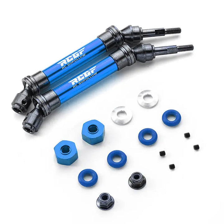 RCGOFOLLOW™ TRAXXAS Upgrades Driveshaft Set with 2pcs hex for Slash 4wd RCGOFOLLOW