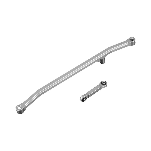 RCGOFOLLOW™ 1/8 LOSI LMT Aluminum Steering Linkage Set Upgrades Silver