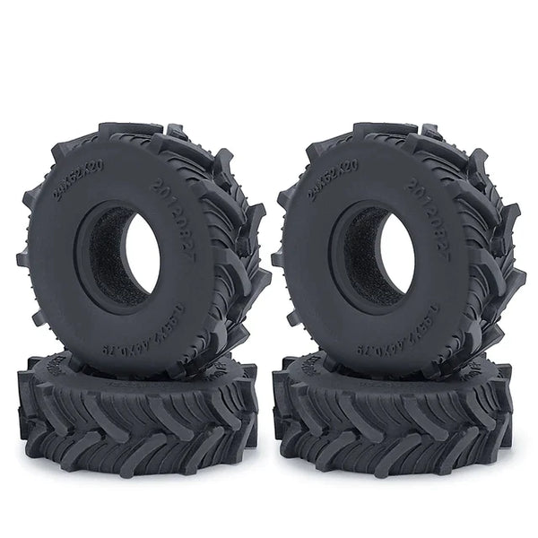 RCGOFOLLOW™ 1.0" Comp Pin Tires (4) (62*20mm)
