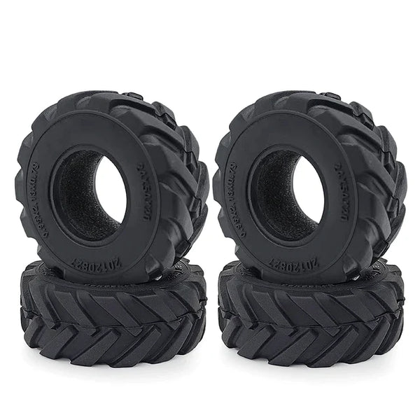 RCGOFOLLOW™ 1.0" Comp Pin Tires (4) (54*20mm)
