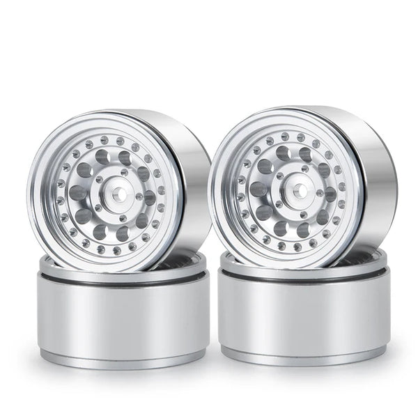 4 Stück CNC 1.0 Beadlock Felgen Für 1/24 RC Crawler - Axial SCX24 Upgrade